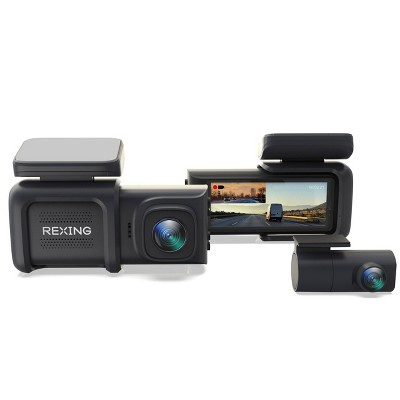 Rexing DT2 Dual Channel 1080p Front and Rear  Dash Cam