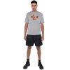 University of Louisiana Monroe Adult Sport Active T-Shirt Primary Logo, Athletic Heather - image 3 of 4