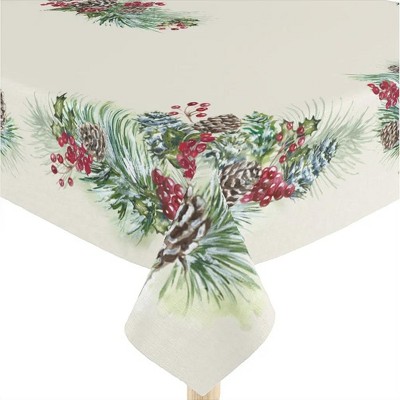 Laural Home Winter Garland Rectangle Tablecloth : Target