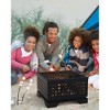 Outdoor Firepit - 21.7 Inch, Spark Screen, Fast Heating, Large Flame for Patio Garden Camping Picnic Bonfire - 2 of 4