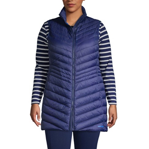 Lands end 2025 long down vest