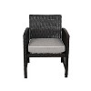 Home Fashions International 2pc 18"x19" Deluxe Outdoor Seat Cushion Set - 3 of 4