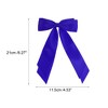 Unique Bargains Fashion Double Ribbon Hair Clips Hairdo Clip 2 Pcs - 4 of 4