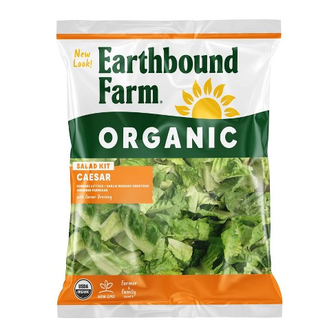 Earthbound Farm Organic Classic Caesar Salad Kit - 7.8oz : Target