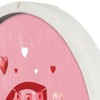 Creative Products Valentine Things Monogram Round White Framed Print - 3 of 4