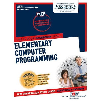 Elementary Computer Programming, 10 - (College Level Examination Program) by  National Learning Corporation (Paperback)