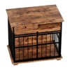 Kumasinova 35.43" Dog Crate Furniture,Dog Cage with Storage,Dog Kennel Indoor End Table with Tray,Dog Crates for Medium Dogs - 4 of 4