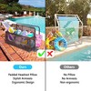 Poolside Rattan Storage Box with Rolling Wheels | 43.3" L x 22.5" W x 28.7" H | Versatile for Poolsides - 4 of 4