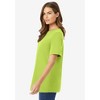 Woman Within Plus Size Perfect Short-Sleeve Crewneck Tee - 4 of 4