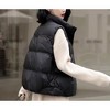 Women’s Lightweight Puffer Vest Packable Warm Winter Puffy Vest - 4 of 4