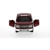 KiNSMART 2014 Chevrolet Silverado LTZ Crew Cab 4x4 1:46 Scale 5" Die Cast Metal Model Pick-up Truck Toy (Red) - 2 of 4