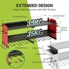 Suchtale Wall-Mounted Power Tool Organizer with Charging Station - Heavy Duty 3-Tier Metal Shelf, 8 Drill Holders & Outlets, Garage Storage - 3 of 4