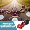 Unique Bargains Motorcycle Handlebar Hook for Honda ADV150 2023 W/ Hexagonal Screws and Wrench Red - 2 of 4