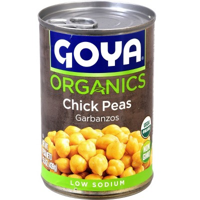 Goya Organic Chickpeas - 15.5oz
