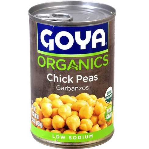 Goya Organic Chickpeas - 15.5oz - image 1 of 4