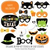 Big Dot of Happiness Jack-O'-Lantern Halloween - Kids Halloween Party Photo Booth Props Kit - 20 Count - 2 of 4