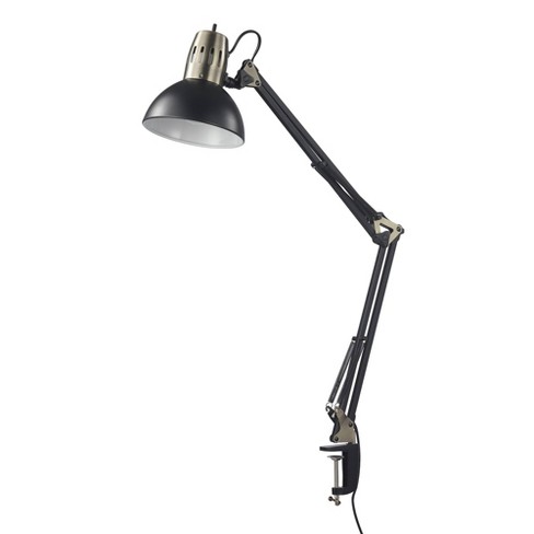 Globe Electric 32" Multi-Joint Desk Lamp with Metal Clamp Base and Accents - image 1 of 4