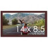 PosterPalooza | Photo Size Classic Modern Brown Frame - UV Acrylic, Foam Board Backing, Hanging Hardware - 3 of 4