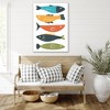 Courtside Market Playful Fish Gallery-Wrapped Canvas - 2 of 4