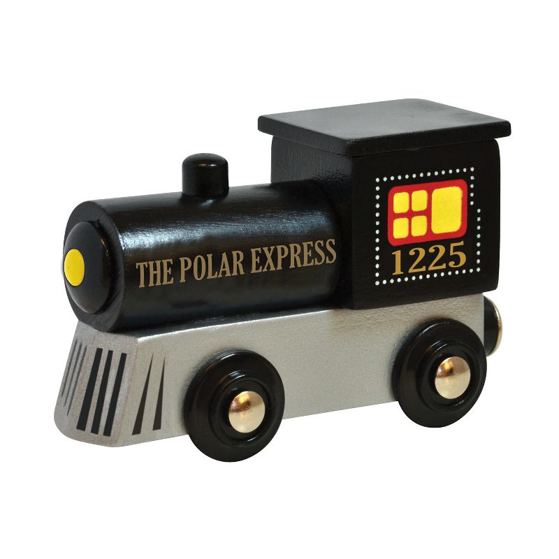 MasterPieces Officially Licensed Polar Express Wooden Toy Train Engine For Kids, 2 of 7