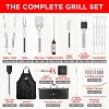 Kaluns Grilling Accessories, Heavy Duty Stainless Steel Grill Set BBQ Grill - 4 of 4