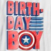 Boy's Marvel Birthday Boy Captain T-Shirt - image 2 of 4