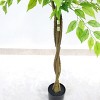 Artificial Ficus Tree Large, Realistic Trunks and Silk Leaves, UV Resistant Indoor Outdoor Decor for Living Room, Garden, Balcony Green - 4 of 4