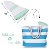 Solaris Women's Cotton Packable Bucket Hat, Wide Brim Bucket Hat for Women, UPF 50 Reversible Women Hat for Garden Party, Beach, Travel - 3 of 4