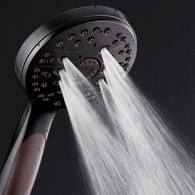 High Pressure Oil Rubbed Bronze Multi-Head Handheld Shower