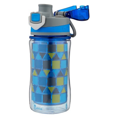 Bubba 12oz Flo Plastic Insulated Water Bottle Blue/Green
