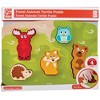 Hape: Forest Animal Tactile Puzzle - 6pc Wooden Sensory Toy, Ages 2+ - 2 of 4