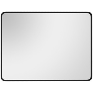 GlasFlength Decorative Wall Mirrors Wall Art Rectangle Mirror Vanity Mirror Accent Mirror Metal Frame Mirror for Living Room, Black, 36"*2"*24" - 1 of 4