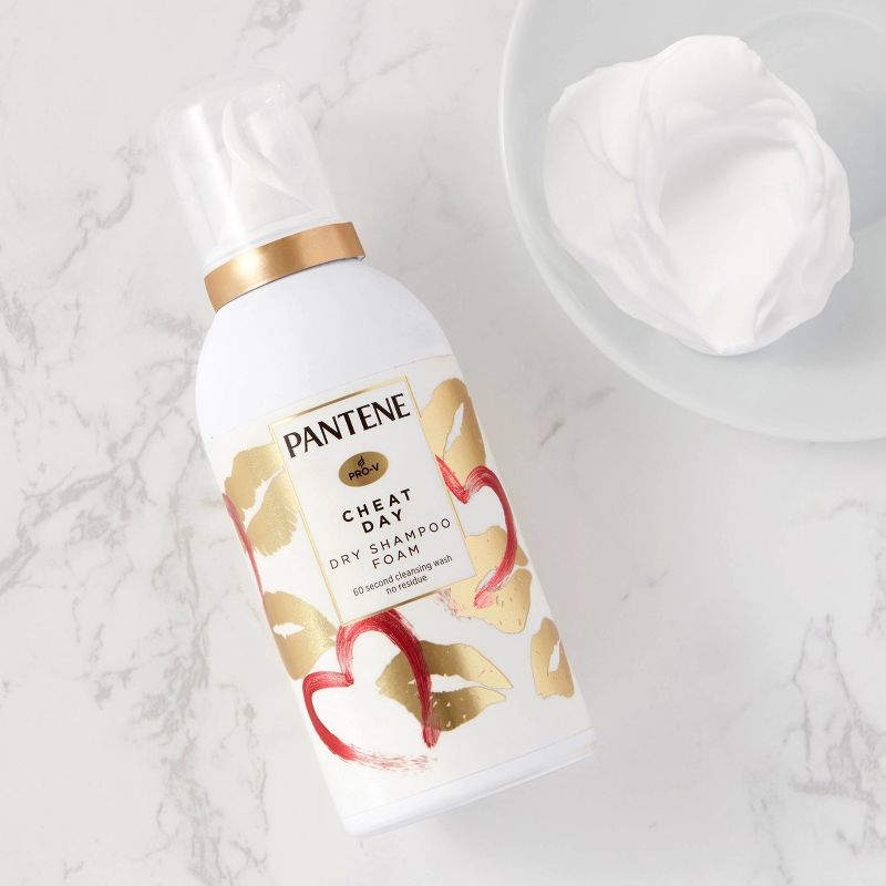 Pantene Sulfate Free Cheat Day Dry Shampoo Foam w/ Vanilla &#38; Jasmine - 5.9oz, 3 of 7