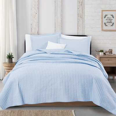 baby blue bed