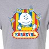 Women's - Peanuts - Charlie Brown Karneval Cropped Graphic T-Shirt - 2 of 4