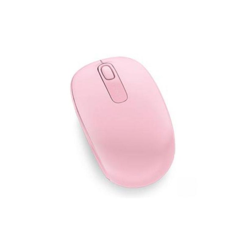 Microsoft Wireless Mobile Mouse 1850 Light Orchid Pink - Wireless Connectivity - USB 2.0 Nano Transceiver - Built-in Storage for Transceiver, 2 of 5