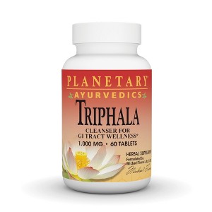 Triphala 1000mg Ayurvedic by Planetary Herbals  -  60 Tablet - 1 of 3