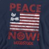 Men's Woodstock Peace Now Crewneck Sweatshirt - 2 of 4