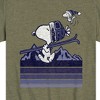 Boys' - Peanuts - Snoopy Woodstock Ski Stripes Short Sleeve Graphic T-Shirt - 2 of 4