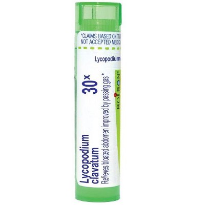 Lycopodium Clavatum 30X by Boiron Homeopathic Single Medicine For Digestive  -  80 Pellet