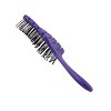 Bass Brushes BIO-FLEX Detangler Hair Brush Patented Pure Plant Handle Flexible Nylon Pins - 4 of 4