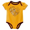 NCAA Arizona State Sun Devils Infant Girls' 3pk Bodysuit - 3 of 4