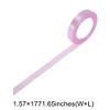 Unique Bargains Ribbon Satin Design Polyester 866.14" x 0.63" 1Pc - 3 of 4