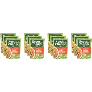 Seeds of Change Quinoa Rice Brown Sun-dried Tomato - Count of 12 - 8.5oz - 1 of 2