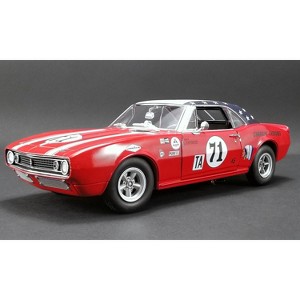 1967 Chevrolet Camaro #71 Joie Chitwood "Chargin' Cherokee" Daytona 24H 1968 Ltd Ed 390 pcs 1/18 Diecast Model by Acme - 1 of 4