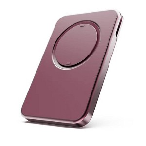 ohsnap! SnapGrip MagSafe wallet that holds 1-8 cards - Cranberry Smash - 1 of 4
