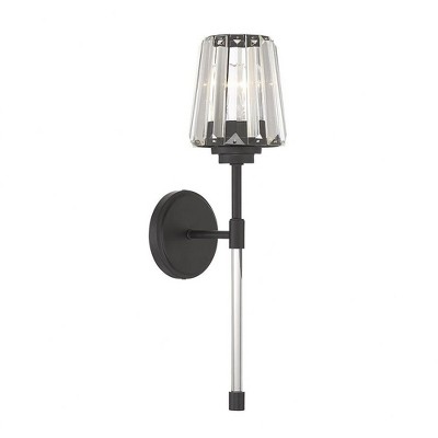 Savoy House Garnet 1 - Light Wall Light in  Matte Black