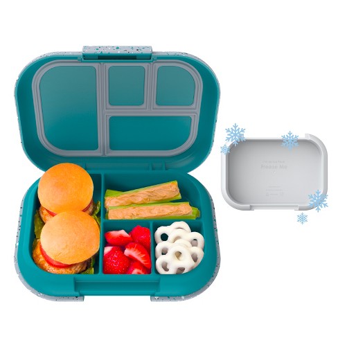 Bentgo Kids' Chill Lunch Box, Bento-style Solution, 4 Compartments &  Removable Ice Pack - Electric Aqua : Target