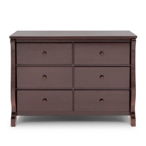 Delta Children Universal 6 Drawer Dresser with Interlocking Drawer - 1 of 4