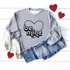 Simply Sage Market Women's Graphic Sweatshirt Retro Be Mine - 3 of 4